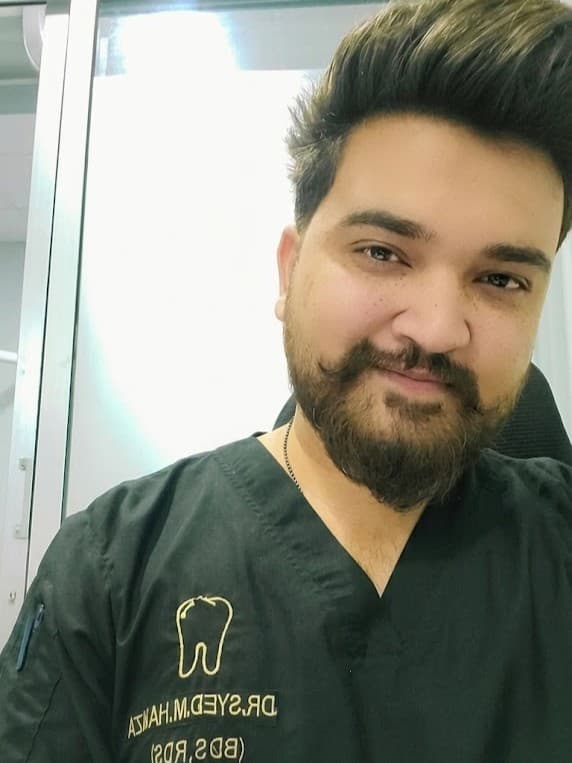 Dr. Syed M. Hamza, General Dentist & Aesthetic Dental Surgeon — professional portrait